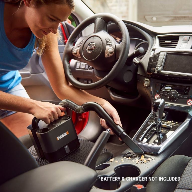 WORX 20V kompaktný bezdrôtový kockový vysávač so zdieľaným napájaním elektrické náradie 84RP2159