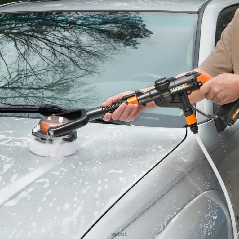 WORX Nastaviteľná automobilová práčka hydroshot (mäkké štetiny) elektrické náradie 84RP2161