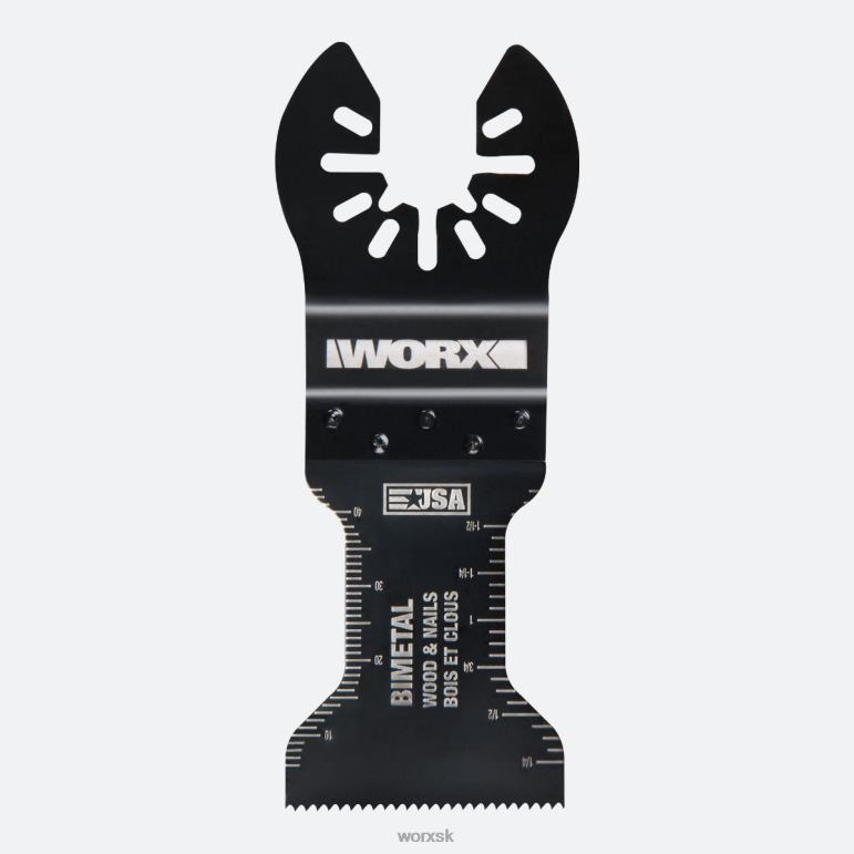 WORX bimetalové oscilačné čepele s koncovým rezom - 5 kusov (ukončené) elektrické náradie 84RP2155