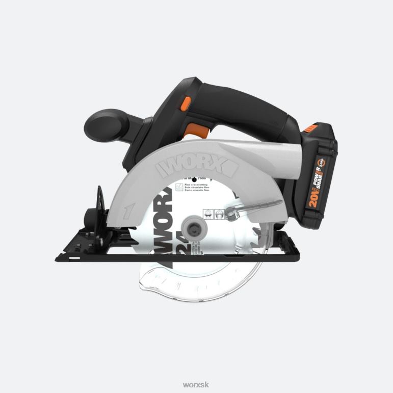 WORX 20V zdieľaný výkon 5 - 1/2'' kotúčová píla elektrické náradie 84RP2144