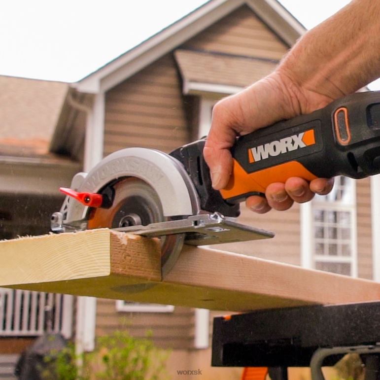 WORX 4-1/2'' píla 4,5 A kompaktná kotúčová píla elektrické náradie 84RP2136