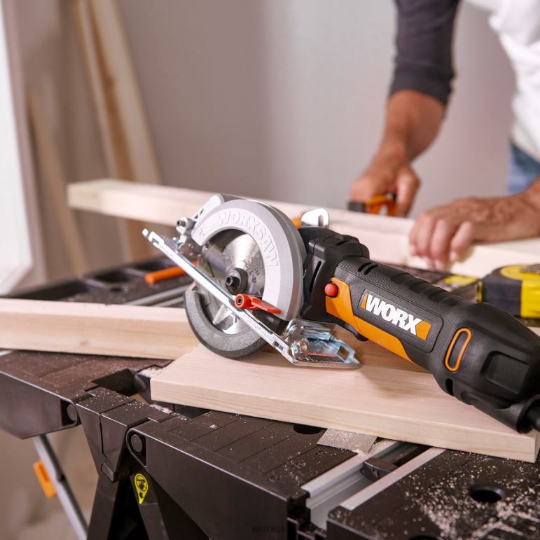 WORX 4-1/2'' píla 4,5 A kompaktná kotúčová píla elektrické náradie 84RP2136