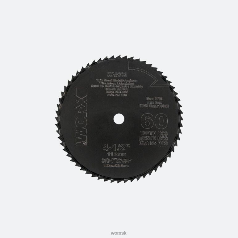 WORX 4-palcová 3-dielna súprava pílových listov elektrické náradie 84RP2135