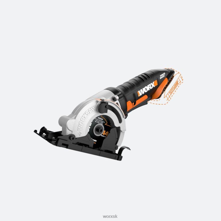 WORX Kompaktná kotúčová píla 20 V 3-3/8'' - iba nástroj elektrické náradie 84RP2140