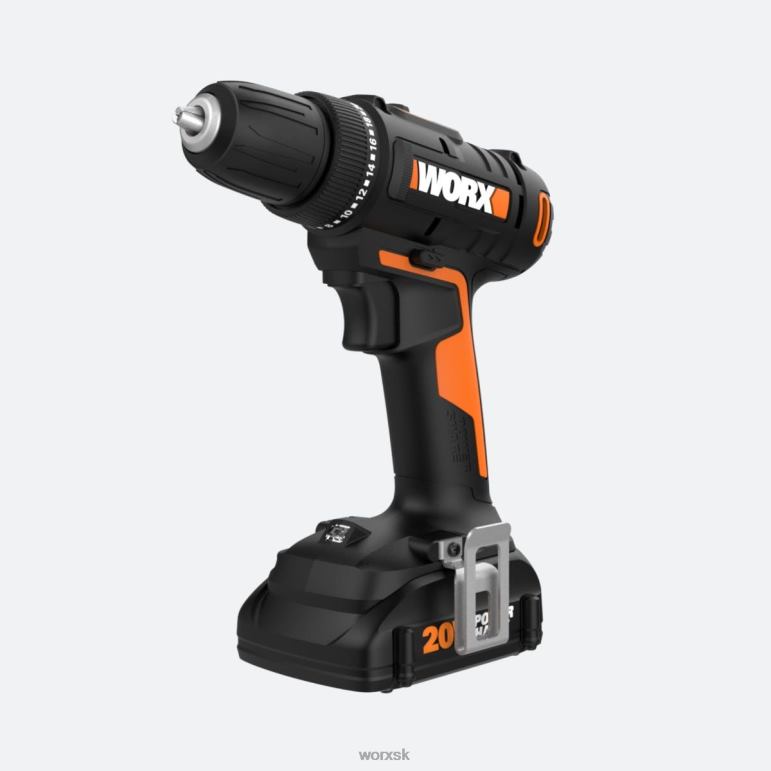 WORX 20V 3/8'' akumulátorový vŕtací skrutkovač (iba náradie) elektrické náradie 84RP2121