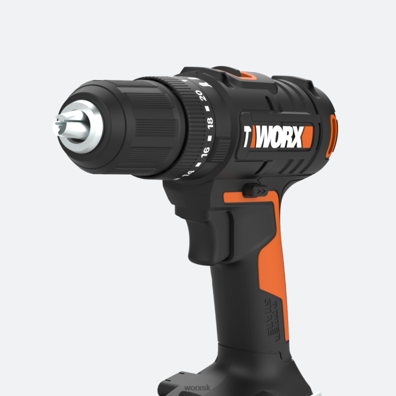 WORX 20V akumulátorová 1/2'' príklepová vŕtačka (iba náradie) elektrické náradie 84RP2120