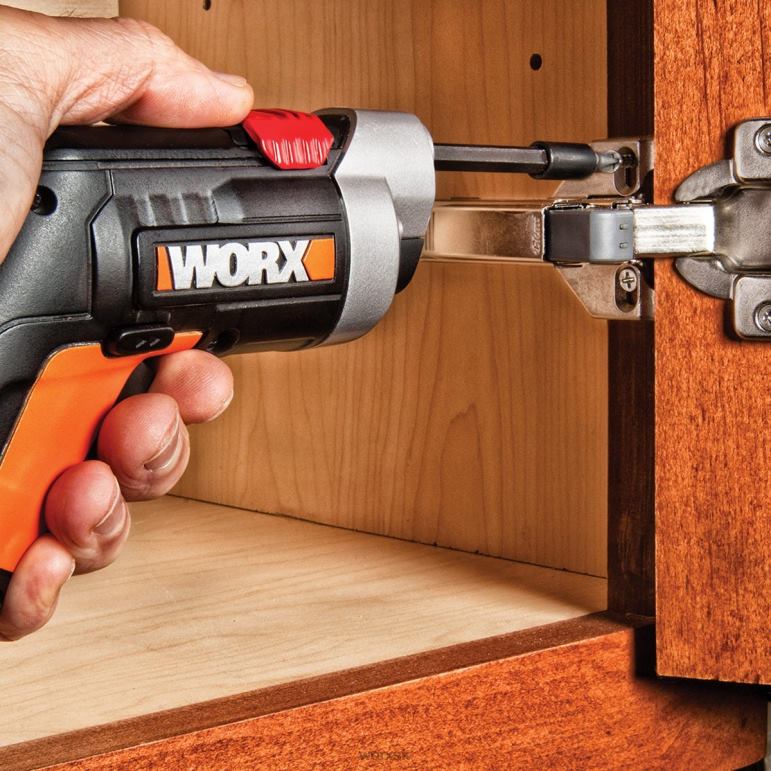 WORX 4v bezšnúrový xtd xtended reach driver elektrické náradie 84RP2127
