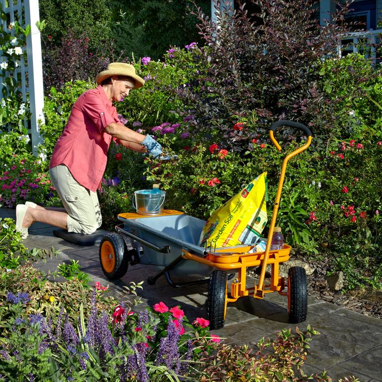 WORX aerocart 8-v-1 súprava fúrika a vagóna ca záhradné náradie 84RP240