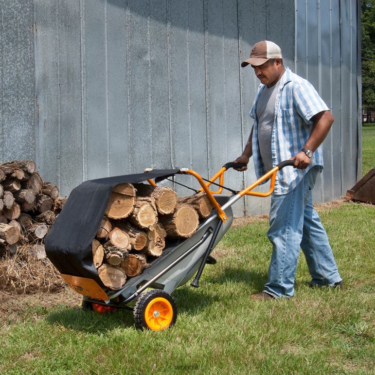 WORX aerocart fúrik nosič palivového dreva záhradné náradie 84RP244