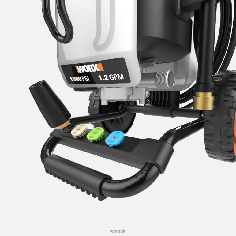 WORX 13 A 1900 psi elektrický tlakový čistič (1,2 gpm) záhradné náradie 84RP219