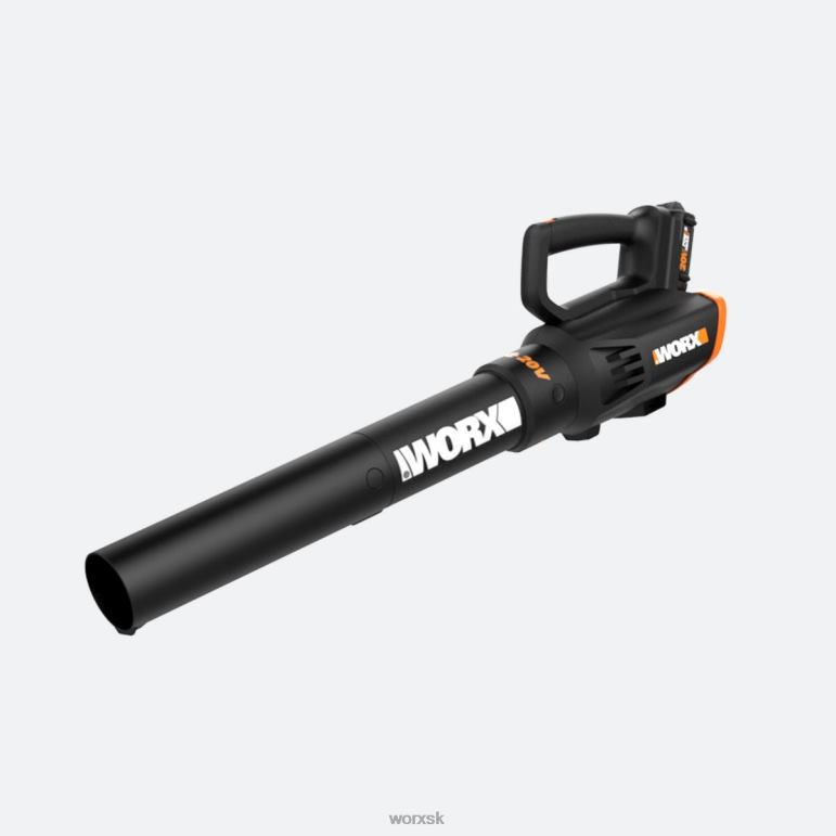 WORX Bezdrôtový dvojrýchlostný akumulátorový fúkač lístia s 20V turbínou záhradné náradie 84RP228