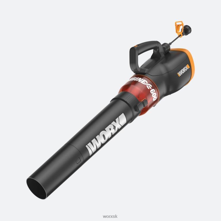 WORX turbína 600 elektrický fúkač lístia záhradné náradie 84RP235