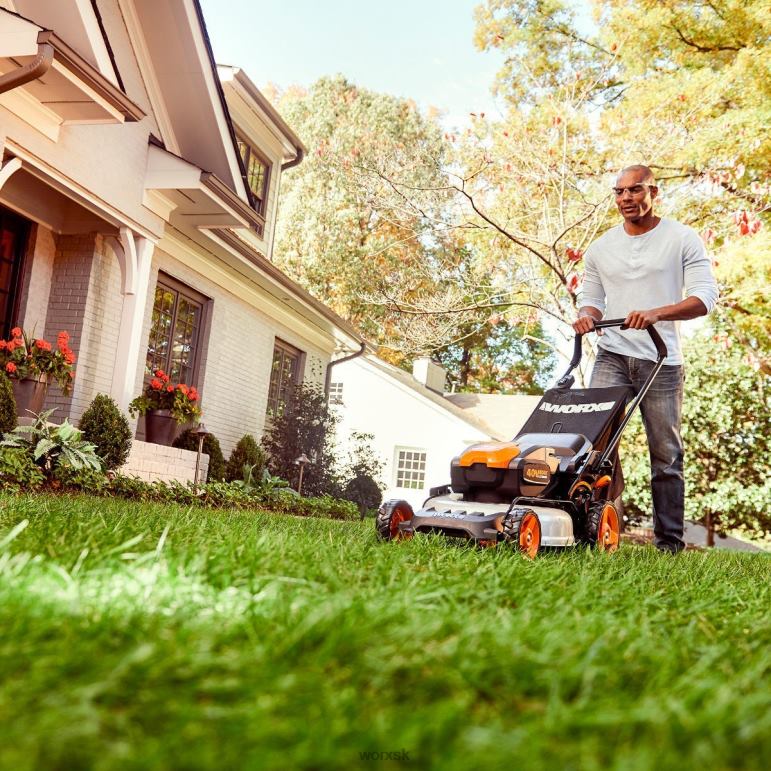 WORX 40V zdieľaná elektrická kosačka 5,0ah 20'' akumulátorová kosačka na trávu záhradné náradie 84RP261