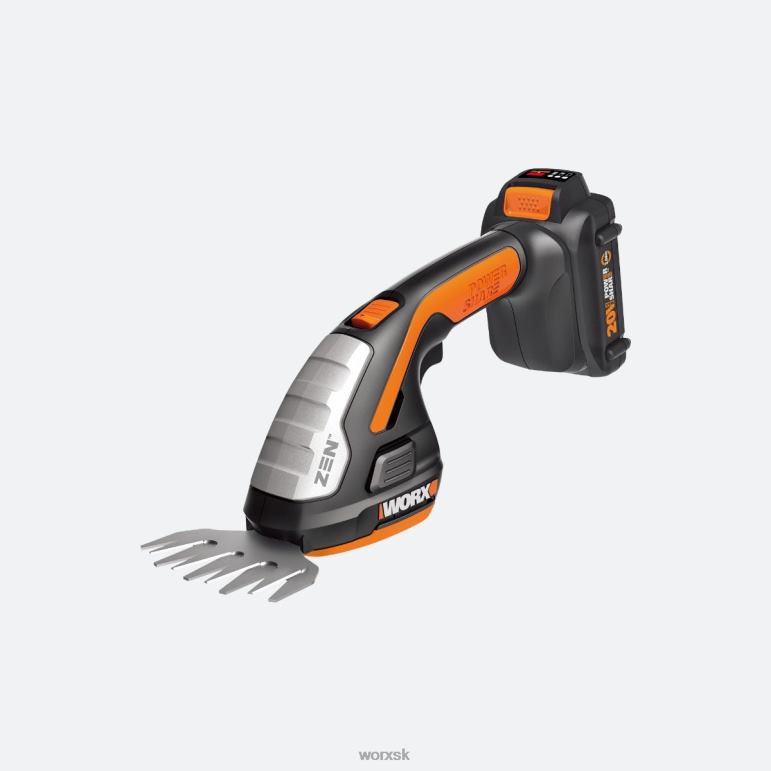 WORX 20V akumulátorové 4'' nožnice a 8'' vyžínač kríkov záhradné náradie 84RP2104