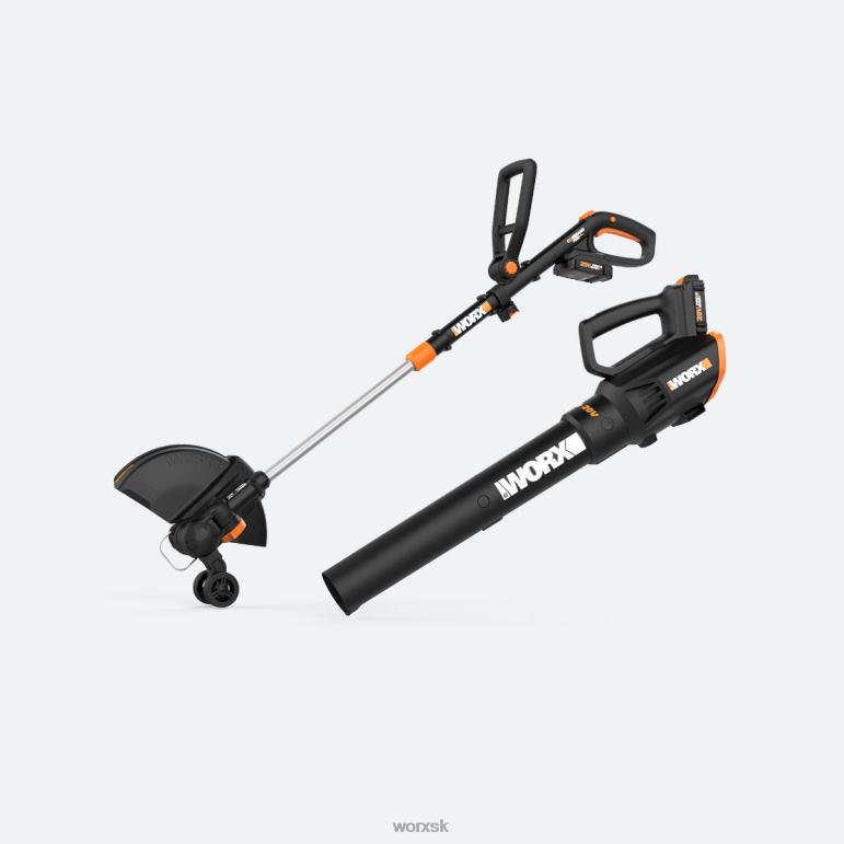 WORX Kombinovaná súprava strunovej vyžínačky/okrajovača/minikosačky a turbínového dúchadla 20V gt revolution (ukončená výroba) záhradné náradie 84RP212